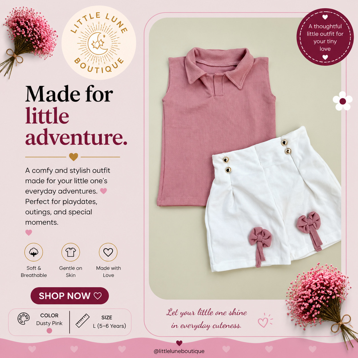Clarynkids Girls Outfit Set