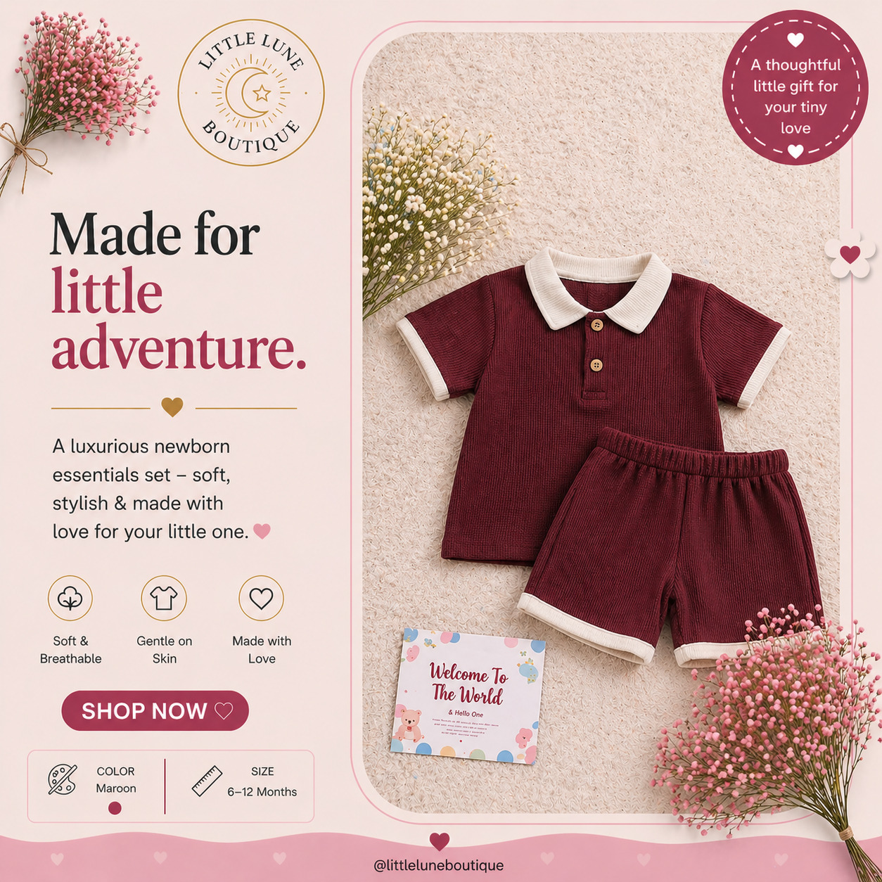 Ollie Polo Set - Baby & Kids Outfit